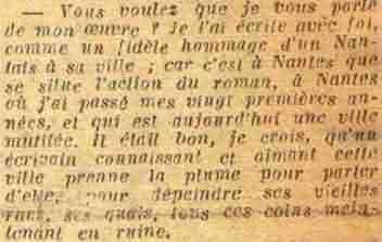 Gilbert Dup� se confie